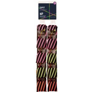 Clip-strip 8 Penare Cu Fermoar, Zipit Glowy Twister - 3 Culori Asortate Clip-strip 8 Penare Cu Fermoar, Zipit Glowy Twister - 3 Culori Asortate