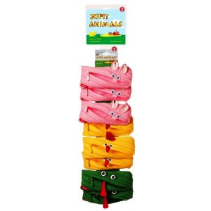 Clip-strip 8 Penare Cu Fermoar, Zipit Animals - 3 Culori Asortate Clip-strip 8 Penare Cu Fermoar, Zipit Animals - 3 Culori Asortate
