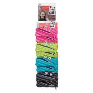Clip-strip 8 Penare Cu Fermoar, Zipit Wildling - 2 X 4 Culori Asortate - Ean 7290106148383 Clip-strip 8 Penare Cu Fermoar, Zipit Wildling - 2 X 4 Culori Asortate - Ean 7290106148383