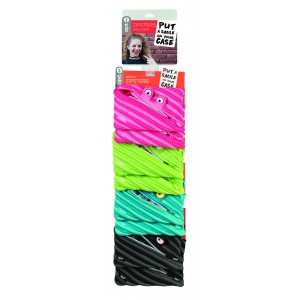 Clip-strip 8 Penare Cu Fermoar, Zipit Wildling Jumbo - 2 X 4 Culori Asortate - Ean 7290106148390 Clip-strip 8 Penare Cu Fermoar, Zipit Wildling Jumbo - 2 X 4 Culori Asortate - Ean 7290106148390