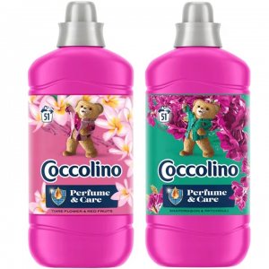Pachet Promo: Balsam Rufe Coccolino Tiare Flower 1275 Ml + Balsam Rufe Coccolino Snapdragon 1275 Ml Pachet Promo: Balsam Rufe Coccolino Tiare Flower 1275 Ml + Balsam Rufe Coccolino Snapdragon 1275 Ml