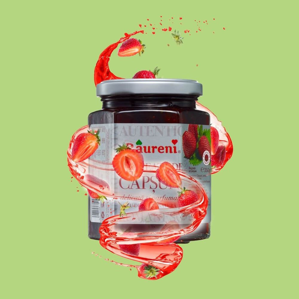 Dulceata de Capsuni Raureni, 350g - eMAG.ro
